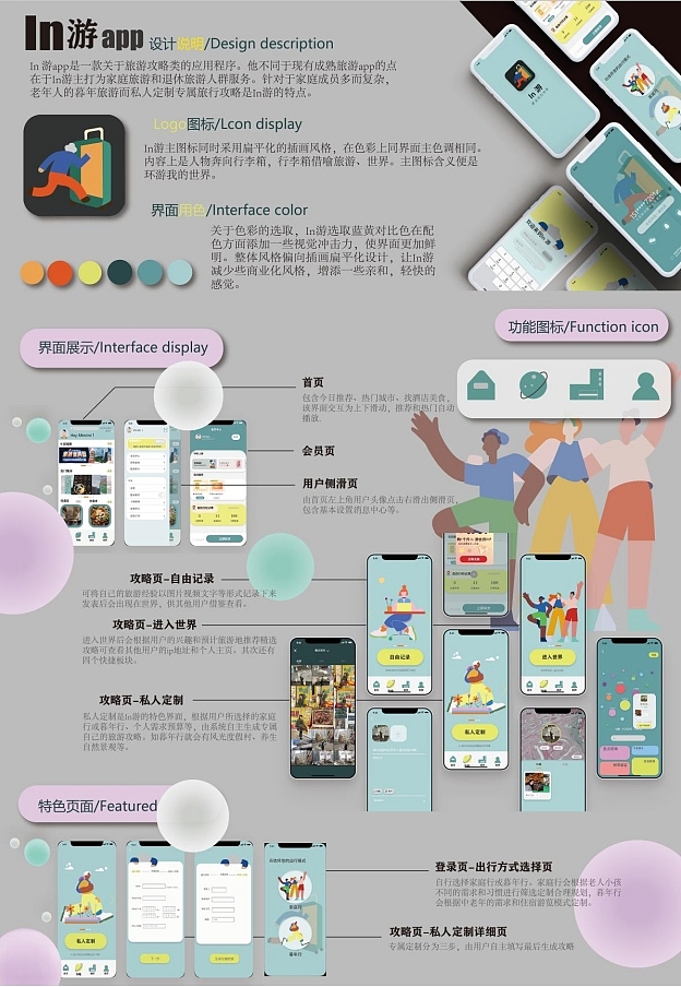 In游-环游我的世界 app界面UI设计