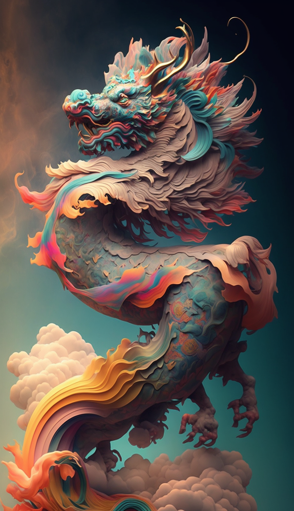 【AI智能绘图】一批中国神话异兽（图ZMzM1MzY4MTI0） - IP形象 - 站酷设计师陆艺辰原创素材 - 站酷ZCOOL