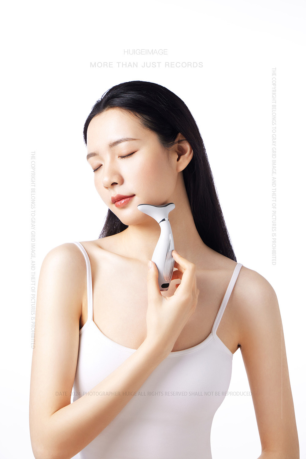 美容美颈部仪电商图拍摄&灰格影像