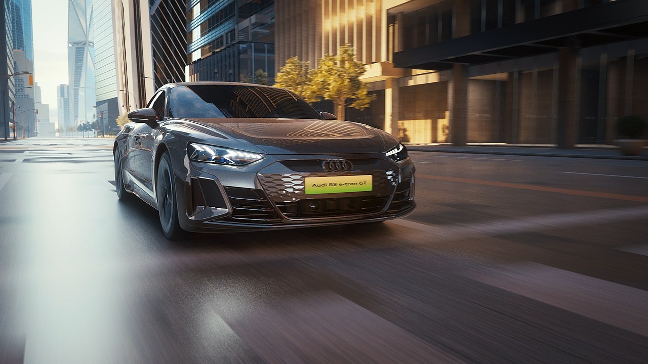 奥迪RS e-tron GT上市CG影片（图ZMzI5NzIwMjQ4） - 机械/交通 - 站酷设计师果合原创素材 - 站酷ZCOOL
