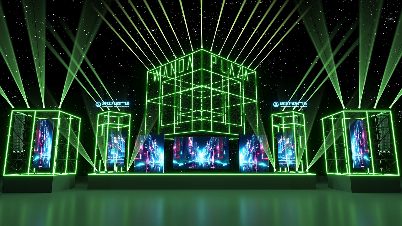 音乐节舞台（图ZMzY3MTQ3MDk2） - 其他三维 - 站酷设计师Z18024477原创素材 - 站酷ZCOOL