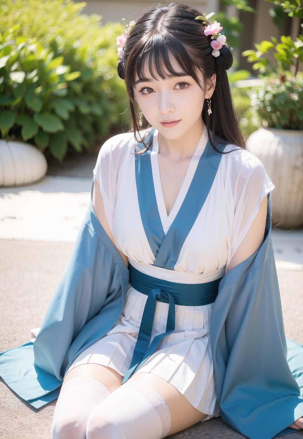 Stable Diffusion作品 ChilloutMix大模型 hanfuLORA（图ZMzM3MDUwMjU2） - AI作品 - 站酷设计师小羊爱吃烧烤原创素材 - 站酷ZCOOL