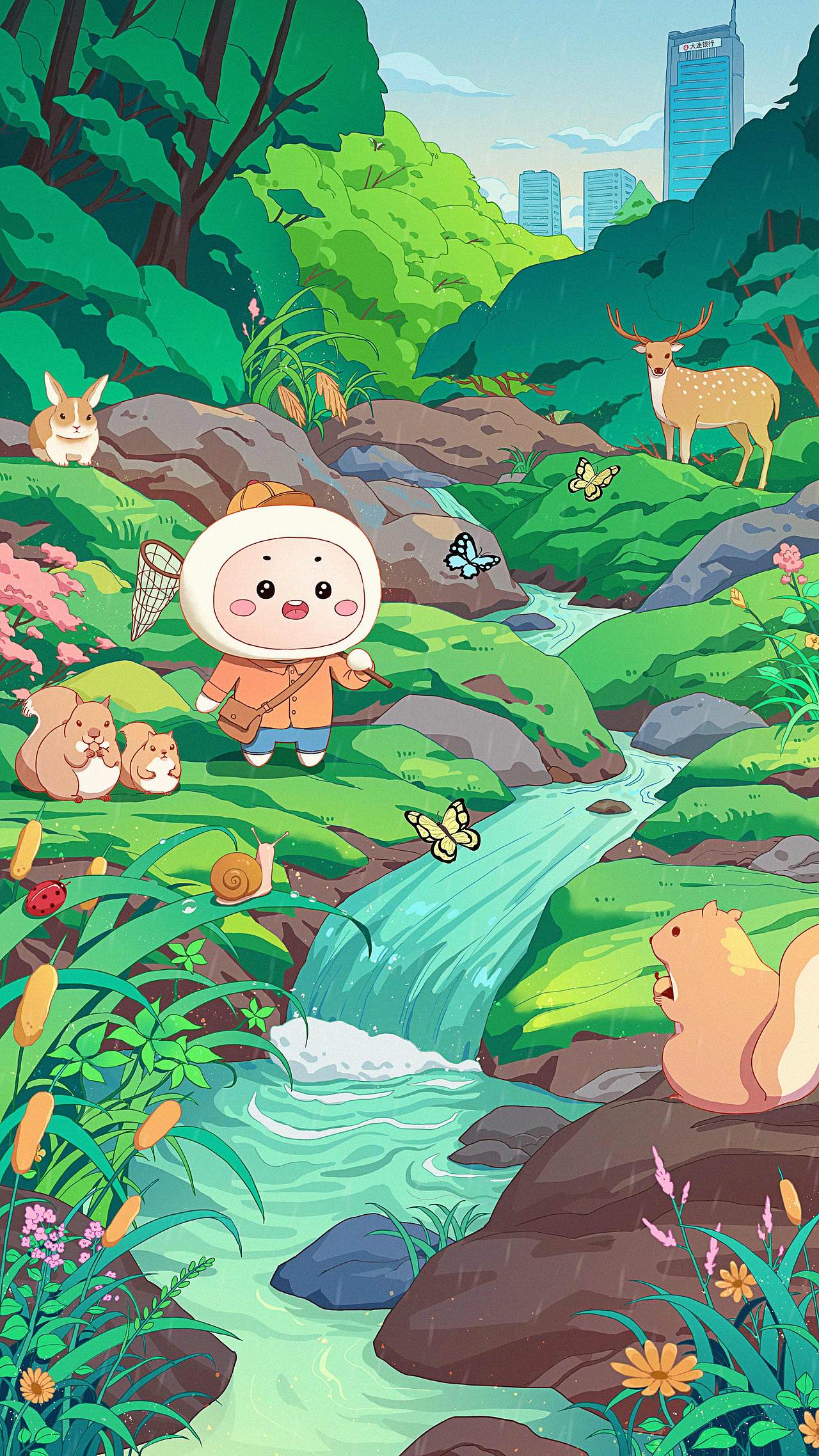 二十四节气插画（图ZMzQ1MDk3NjIw） - 商业插画 - 站酷设计师七鬼五二三原创素材 - 站酷ZCOOL