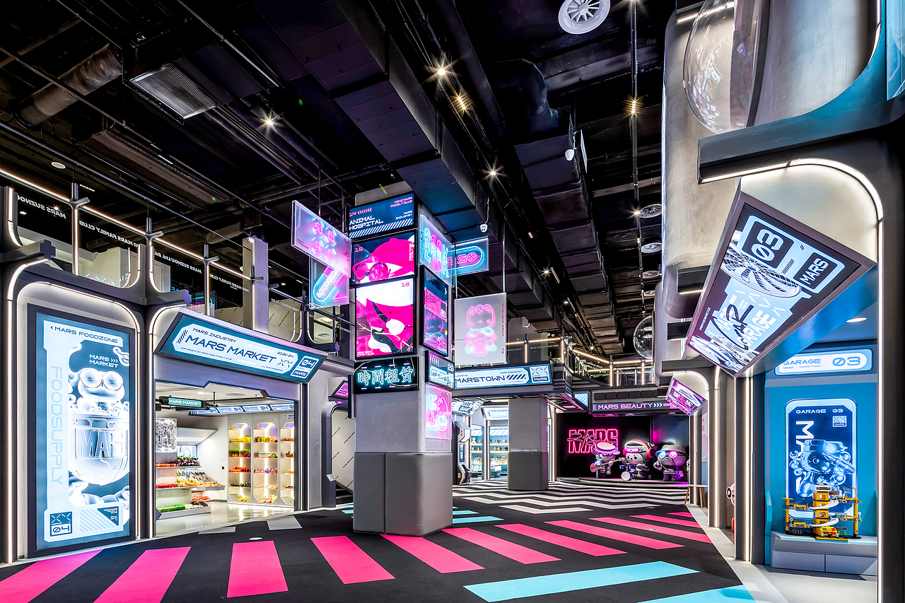 原创 | MINIMARS亲子家庭乐园 超时空赛博朋克儿童乐园