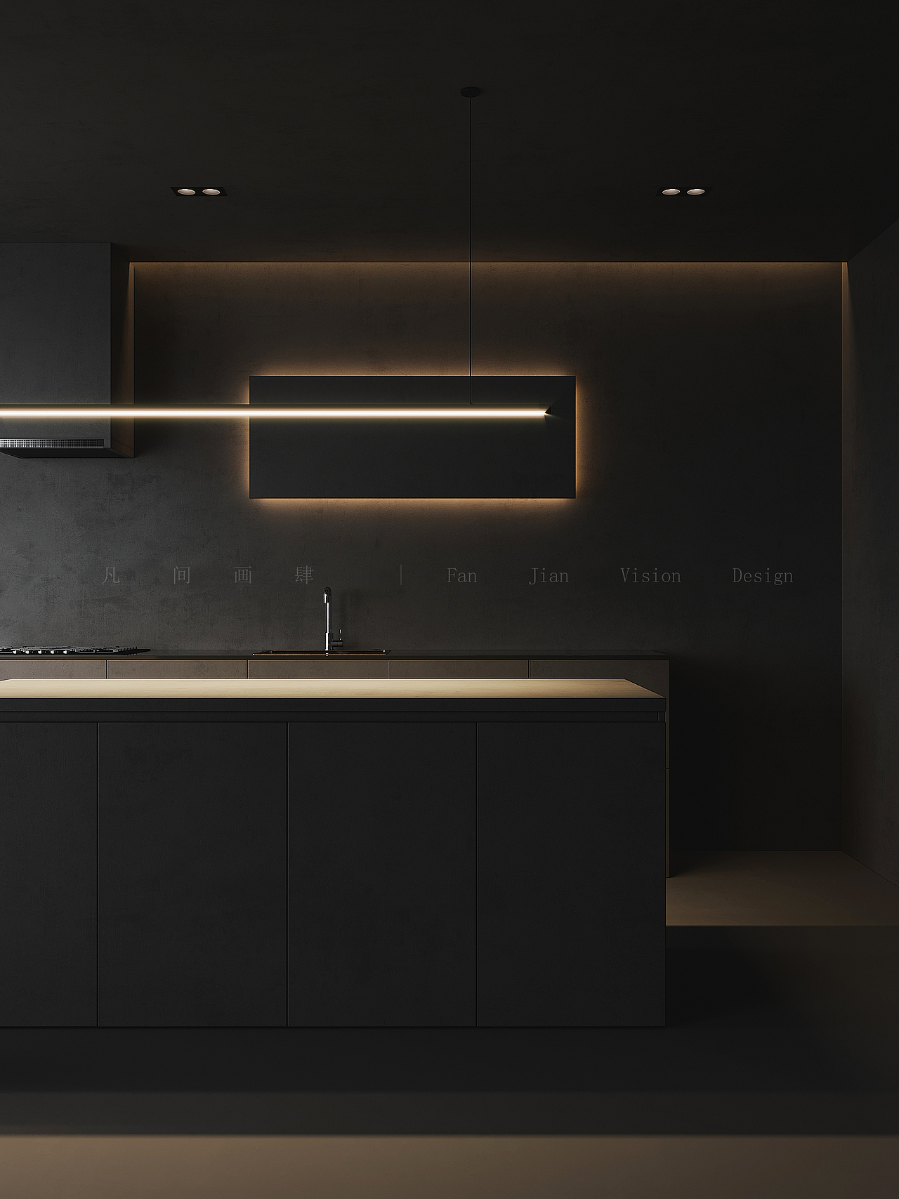 黑色極簡（圖ZMzIxNjIyODI4） - 家裝設(shè)計(jì) - 站酷設(shè)計(jì)師凡間畫肆_小白原創(chuàng)素材 - 站酷ZCOOL