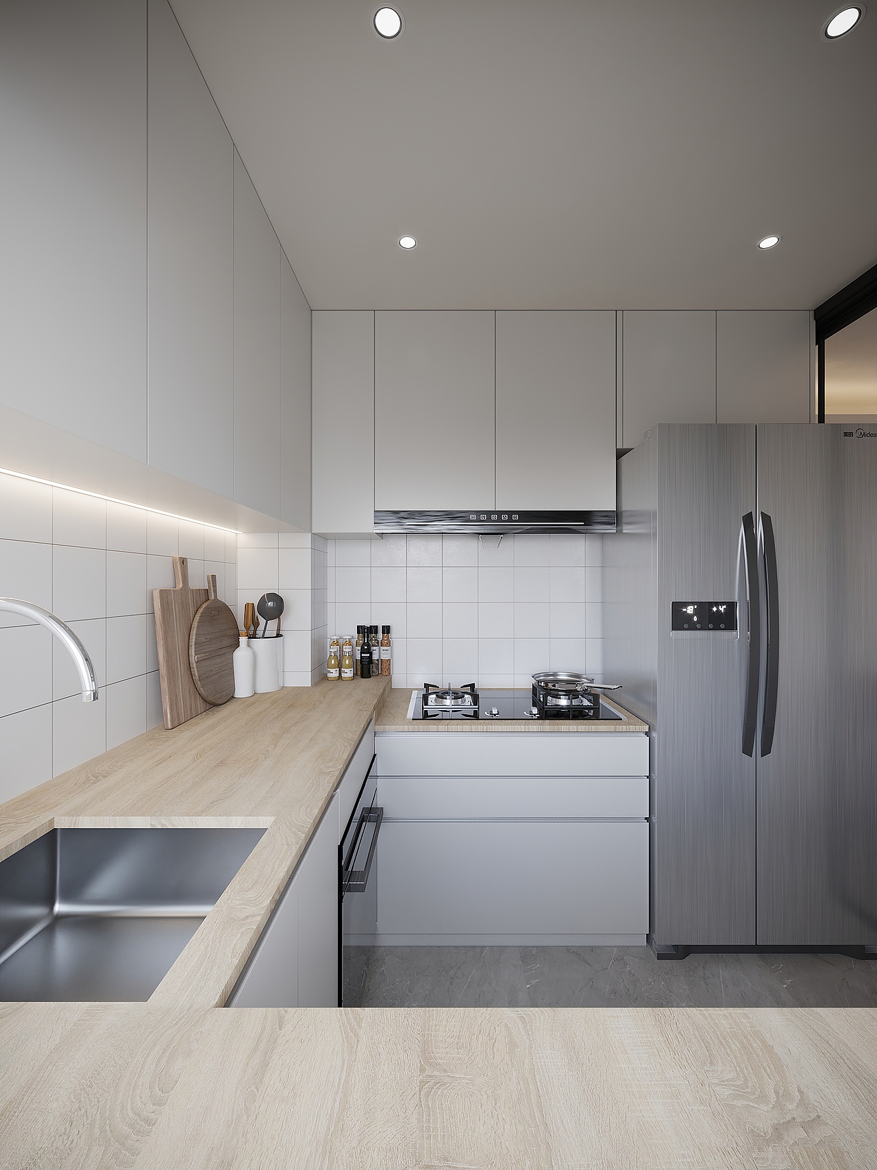 深圳装修设计:光明·星河天地,现代简约打造舒服私宅