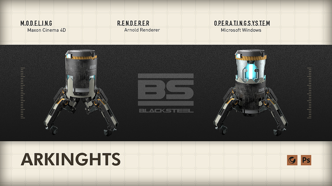2023 3D作品 明日方舟 孤星