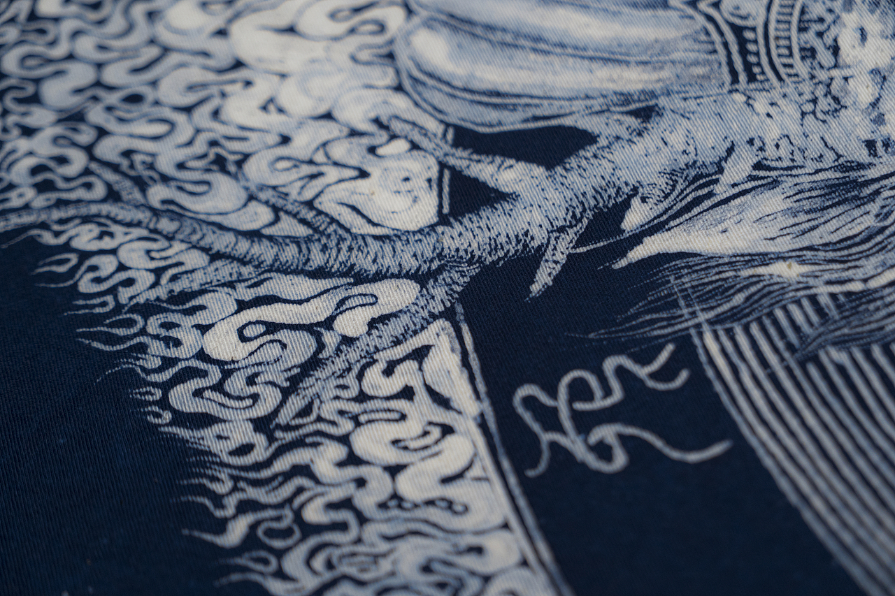 非遗蜡染十二生肖守护神系列/神龙（图ZMzQzNTE3NDQ0） - 其他手工艺 - 站酷设计师子木染物原创素材 - 站酷ZCOOL