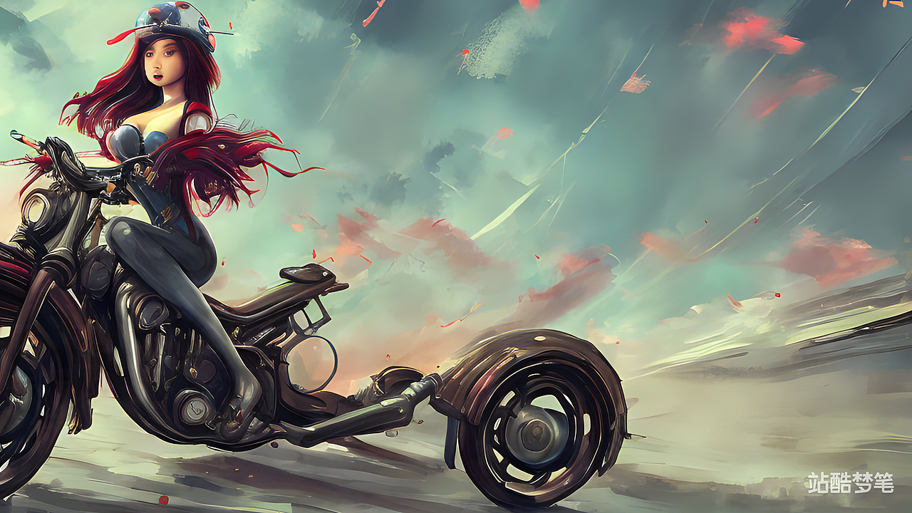 #站酷梦笔#想要摩托车素材，确实不好找（图ZMzMzNTU3Njcy） - AI作品 - 站酷设计师Baozuo原创素材 - 站酷ZCOOL