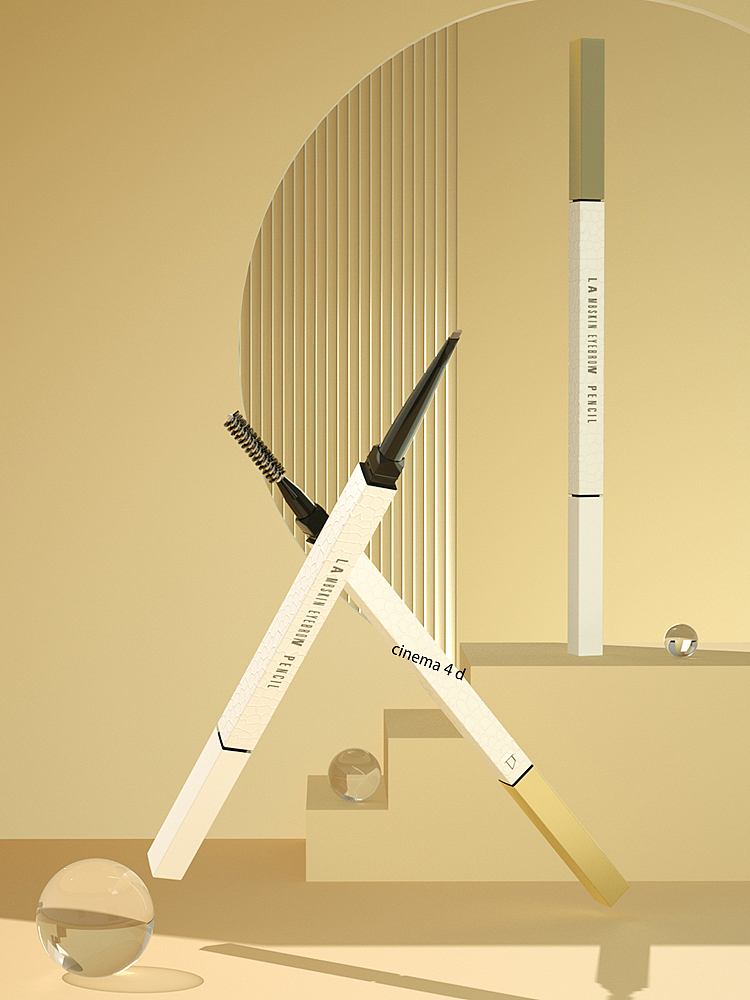 产品建模——眉笔（图ZMzAwNTQwODQw） - 产品 - 站酷设计师画渣也要努力原创素材 - 站酷ZCOOL
