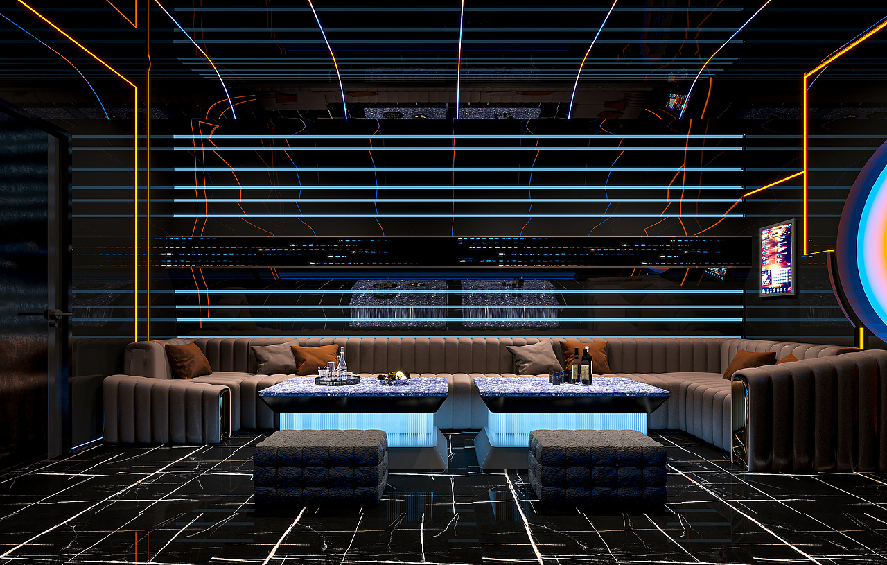 史上最炫酷的量贩式ktv,这波设计爱上了