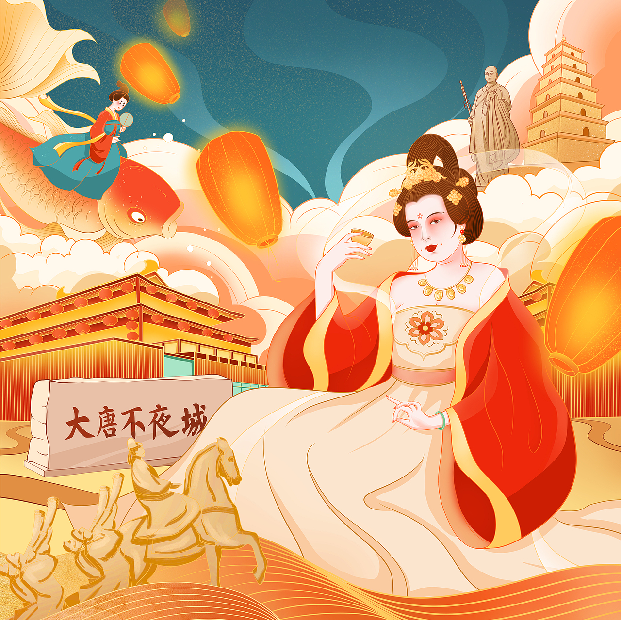 【伴手礼】——大唐不夜城