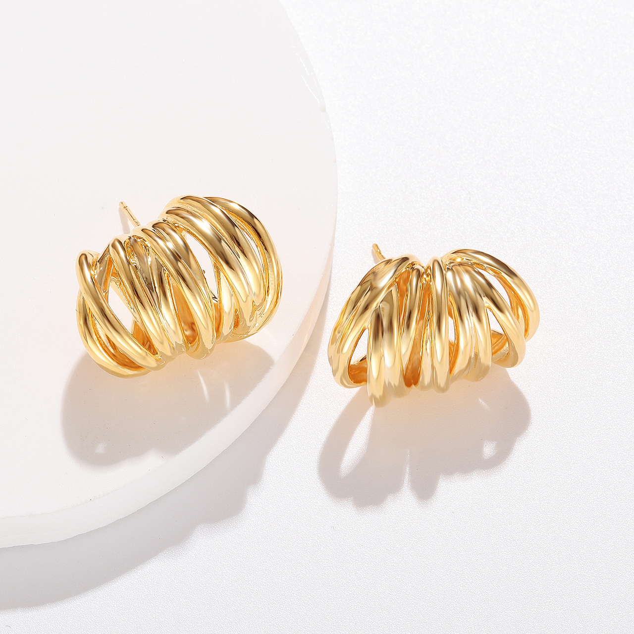 耳环耳钉 摄影精修