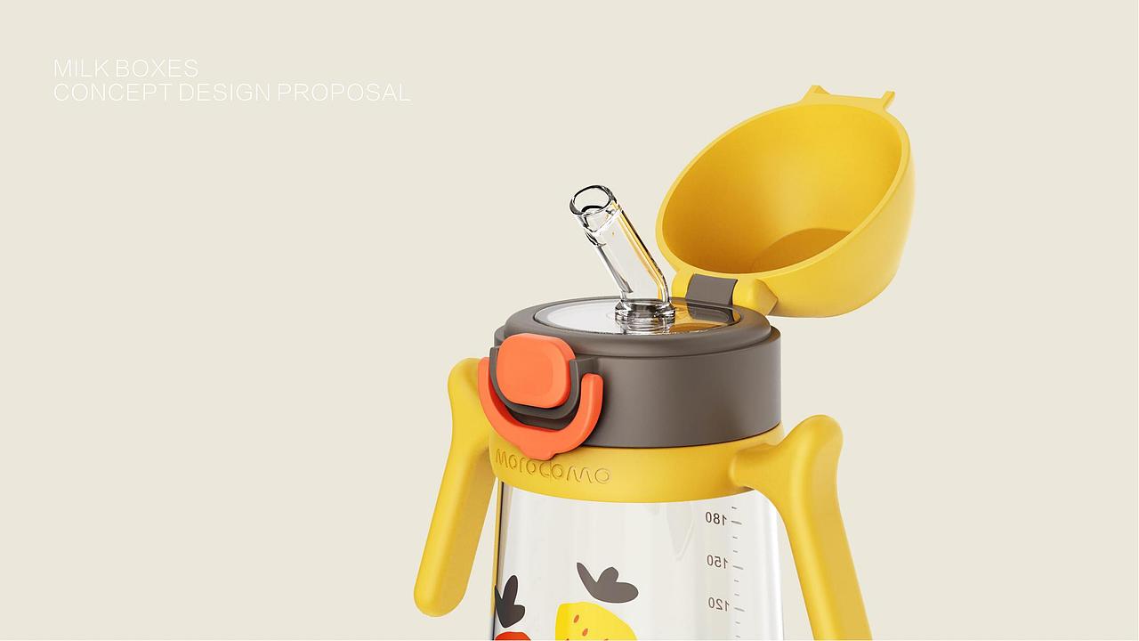 加思幼品-BABYCARE水杯设计（图ZMzE4MTM4ODg0） - 生活用品 - 站酷设计师加思幼品原创素材 - 站酷ZCOOL