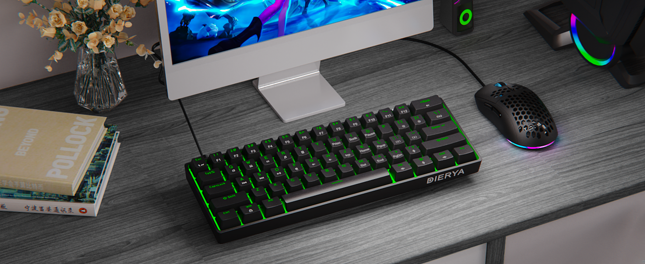  61键盘高级A+渲染亚马逊设计