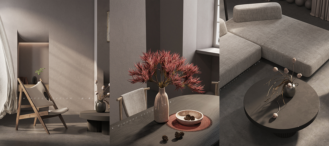 ▼ WIND作品集 ▎侘寂公寓