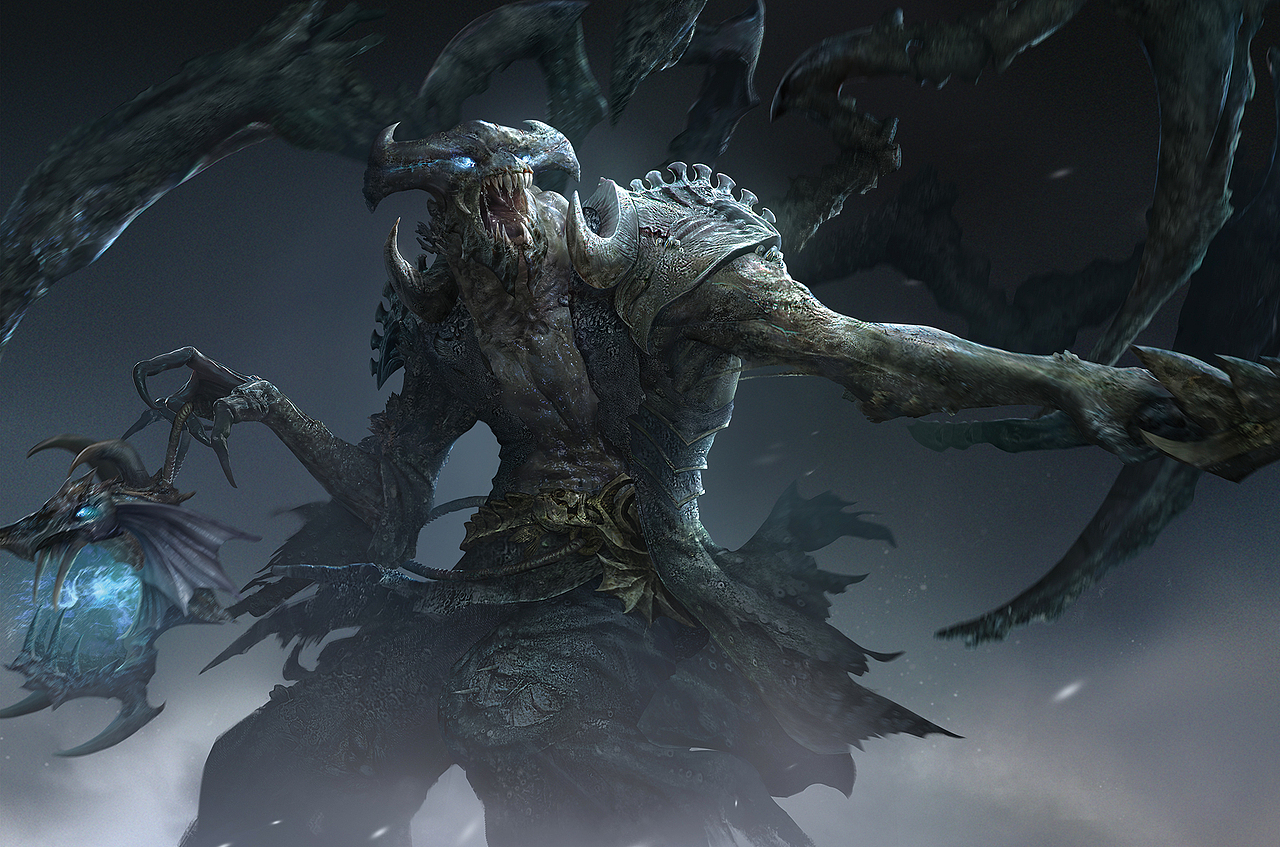 《黑暗之潮》怪物设定总结（图ZMzYwNjc5ODcy） - 概念设定 - 站酷设计师lv歌原创素材 - 站酷ZCOOL