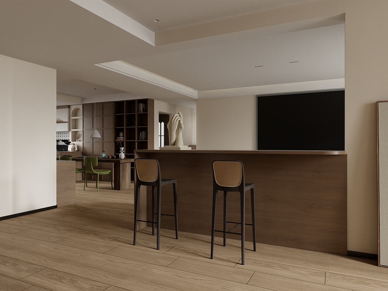 给自己画了一个中古风小家