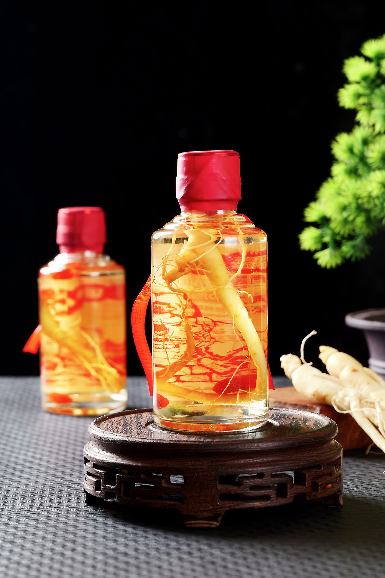 人参酒拍摄/白酒拍摄