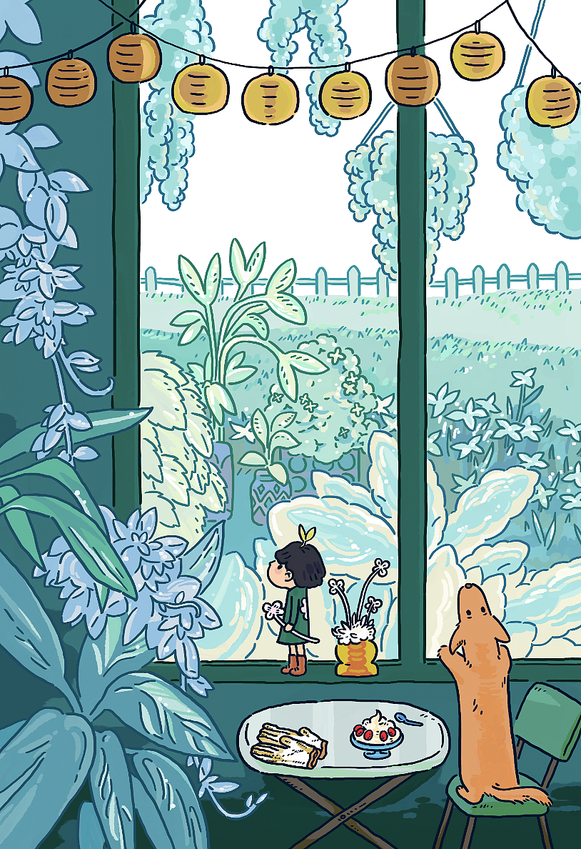 之前合作的手帐本插画（图ZMzEwMzI0MDMy） - 商业插画 - 站酷设计师犬伏原创素材 - 站酷ZCOOL