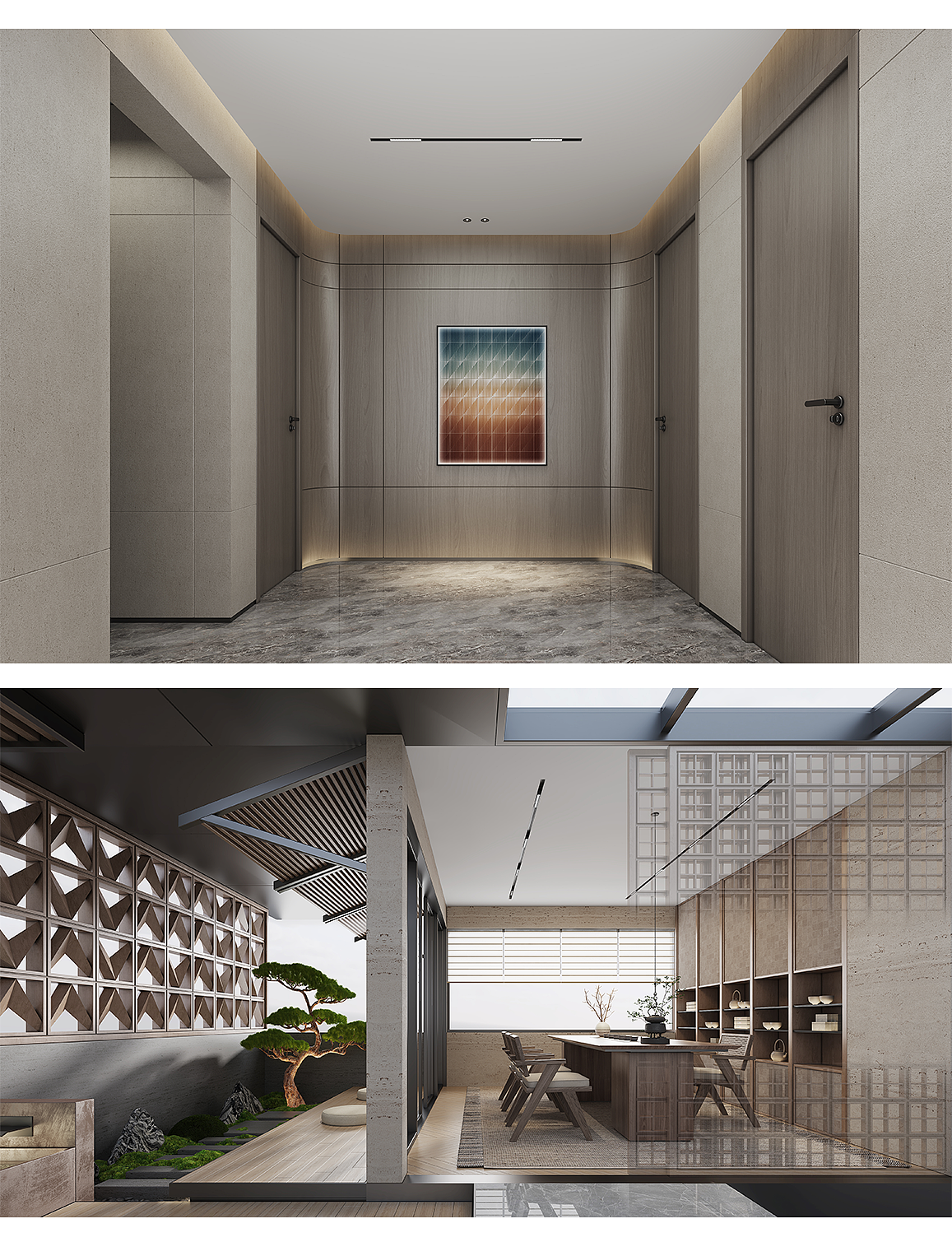 年度项目合集|室内设计|效果图|2023|Moss|新年快乐（图ZMzYxMjE4OTk2） - 商业空间设计 - 站酷设计师设计师Hobo原创素材 - 站酷ZCOOL