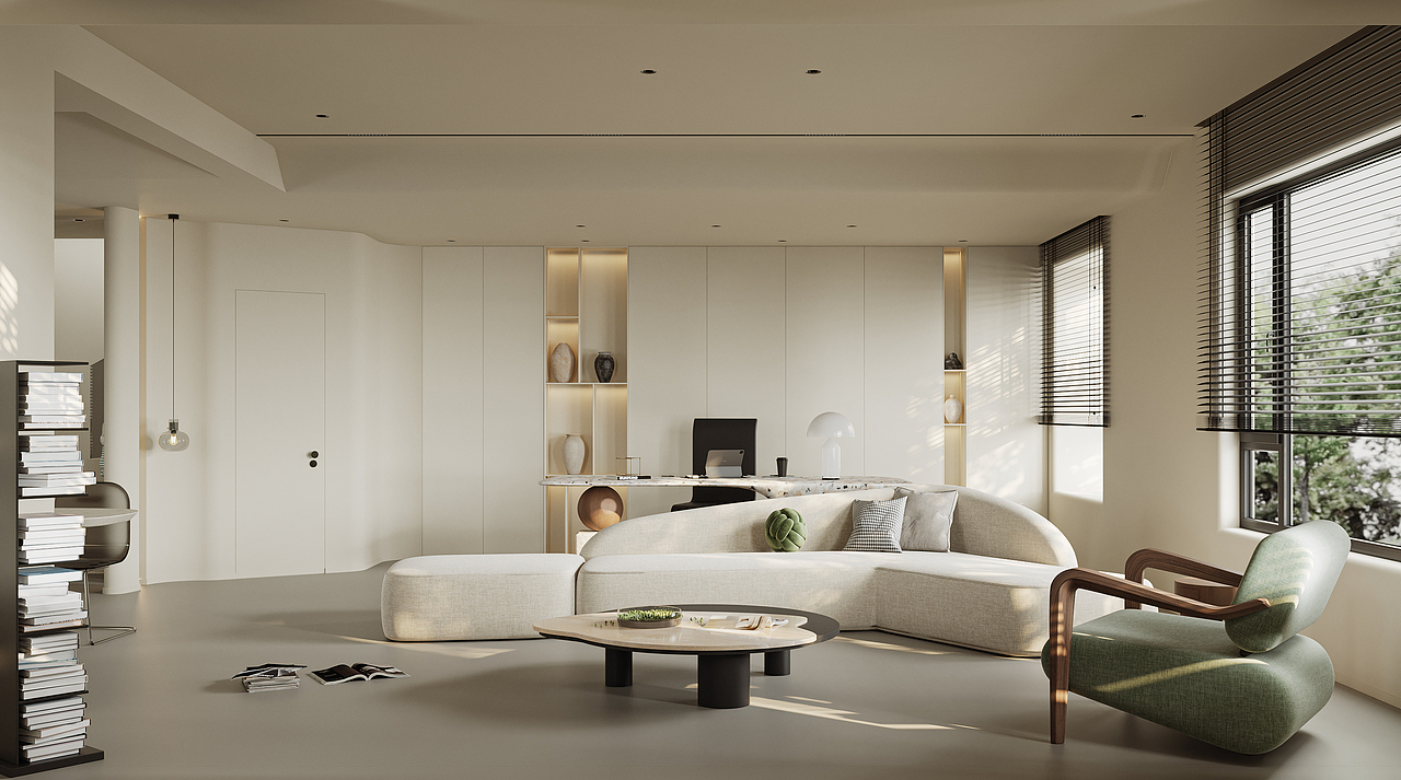 现代奶油（图ZMzI2NTI3MTg0） - 家装设计 - 站酷设计师秦沉浮原创素材 - 站酷ZCOOL