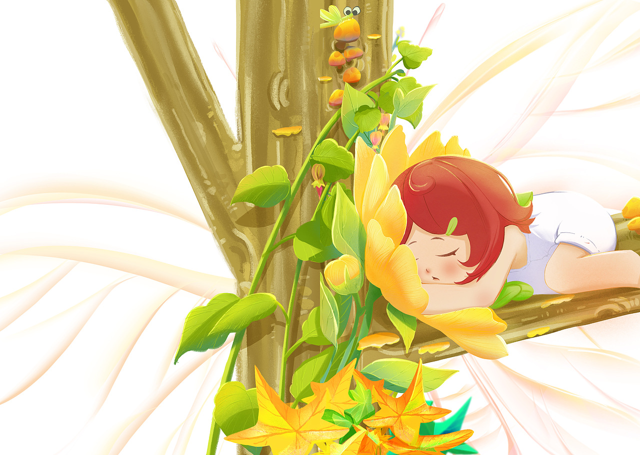红豆豆的奇幻之旅（图ZMzE2NjIyMzg0） - 绘本 - 站酷设计师这很何里原创素材 - 站酷ZCOOL