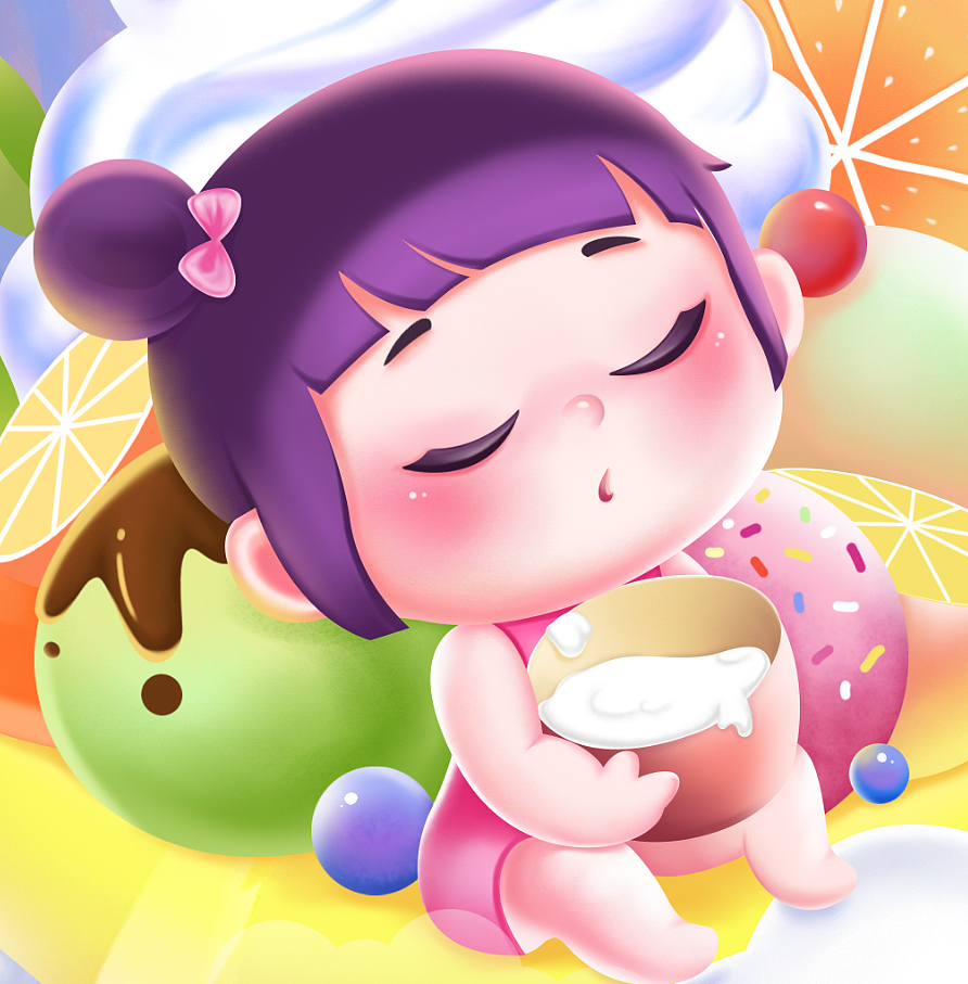 星玥小妹妹（图ZMzMyMzgyMjQ4） - 儿童插画 - 站酷设计师小星玥原创素材 - 站酷ZCOOL
