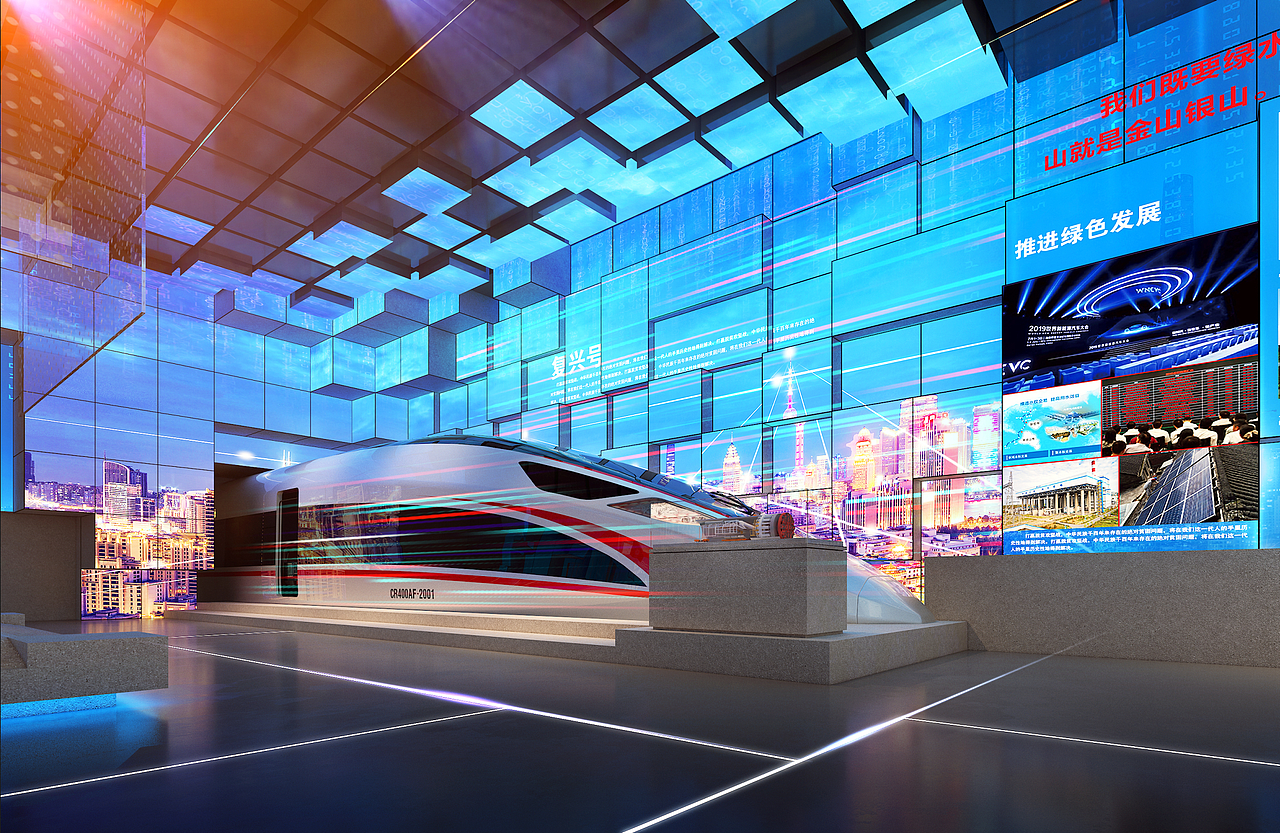 展馆、展厅（图ZMzE3MDQyNDcy） - 展陈设计 - 站酷设计师竹林第原创素材 - 站酷ZCOOL