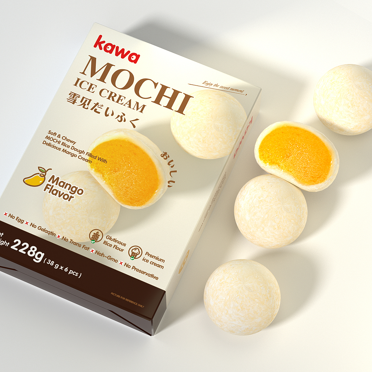 KAWA MOCHI 来自澳洲品牌的日式大福,就问你服不服!