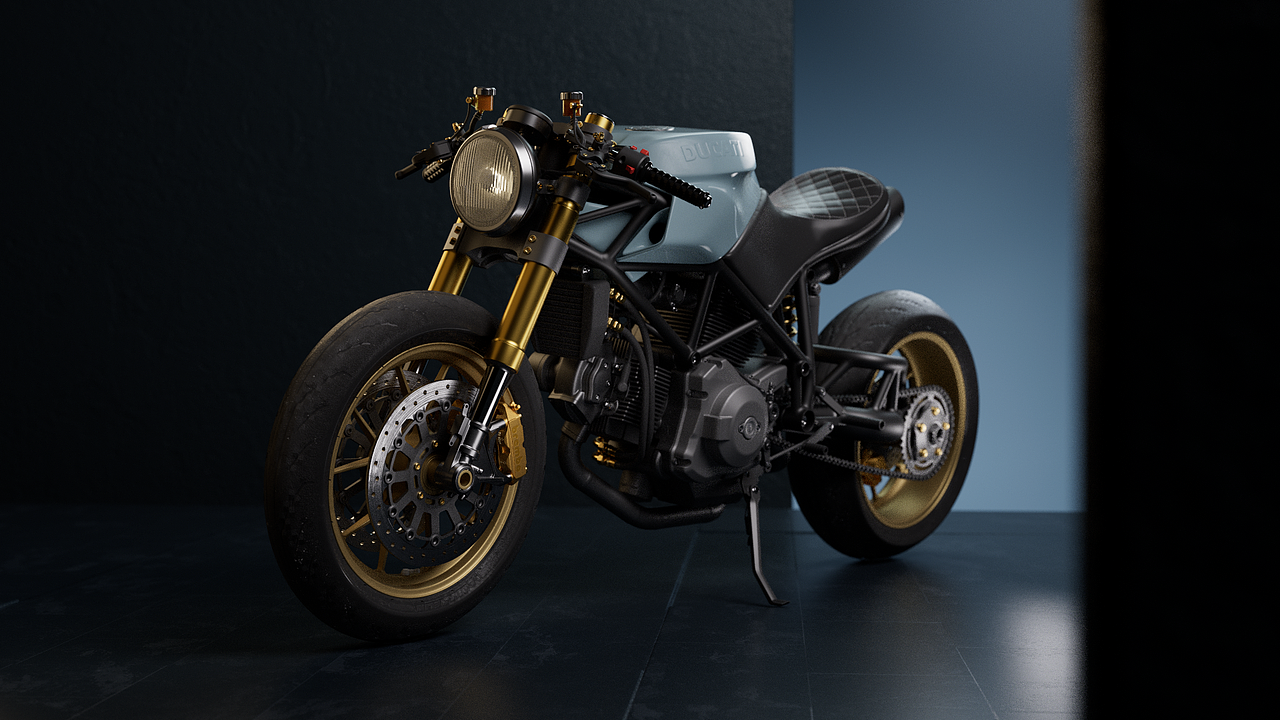 杜卡迪渲染直出图