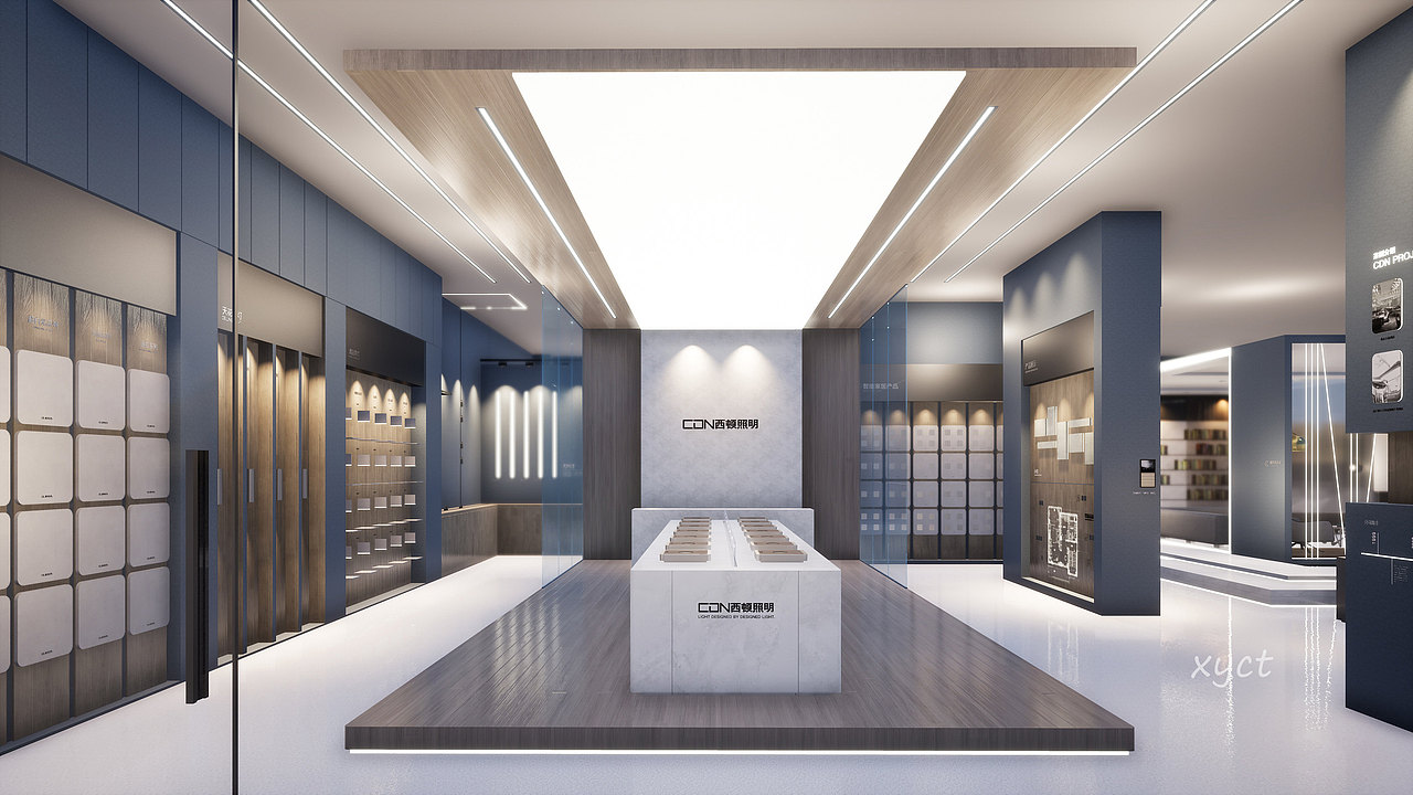 CDN西顿照明SI零售终端形象设计