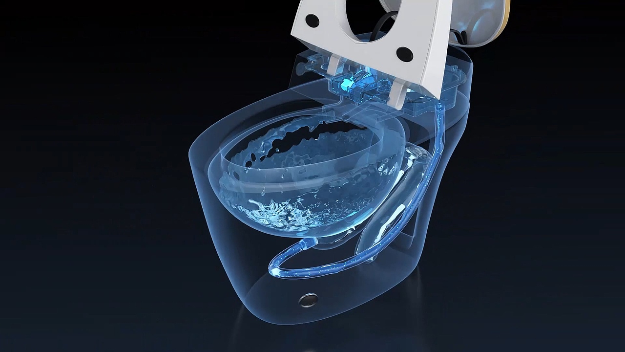 【产品动画】免触抗菌智能马桶（图ZMzMzMjU1MDUy） - 其他三维 - 站酷设计师sz毛球原创素材 - 站酷ZCOOL