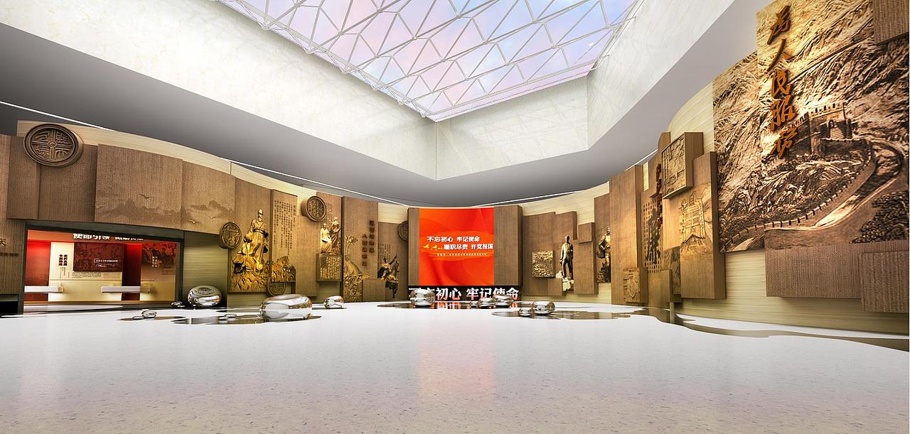 廉政展厅（图ZMjM0OTcwMDAw） - 展陈设计 - 站酷设计师Hilery展厅店面设原创素材 - 站酷ZCOOL