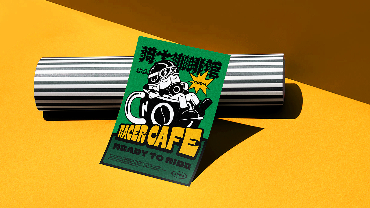 Racer Cafe-骑士咖啡品牌（图ZMjY4MzAyMjc2） - 品牌 - 站酷设计师2C4Design原创素材 - 站酷ZCOOL