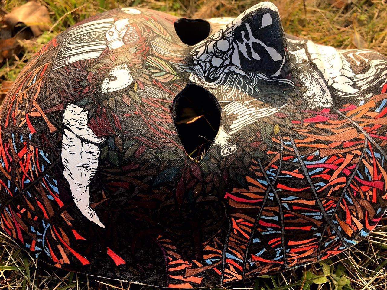 面具系列作品（图ZNzMyNzQ3MDg=） - 艺术插画 - 站酷设计师sangft原创素材 - 站酷ZCOOL