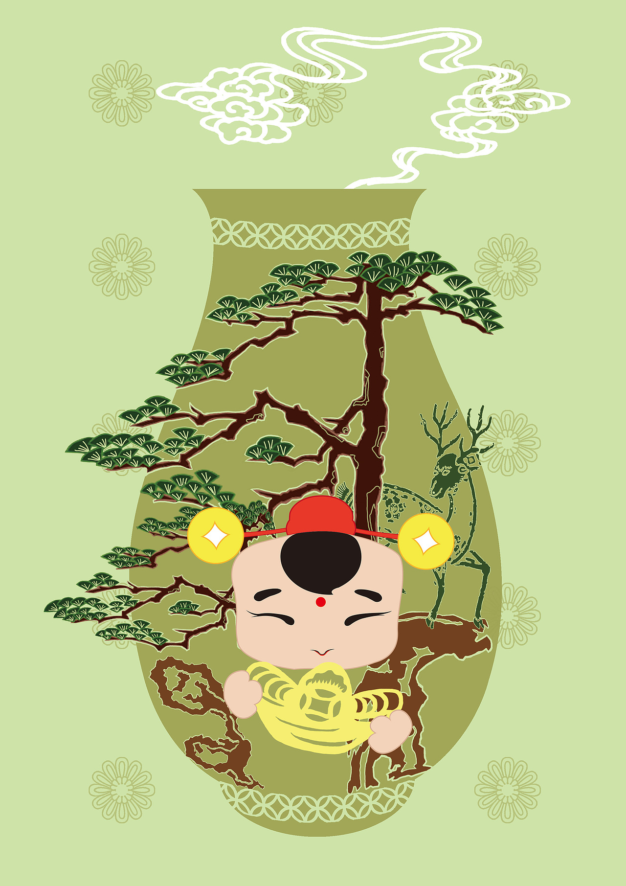 禄（图ZMTMzNTE0Nzk2） - IP形象 - 站酷设计师未知谓我原创素材 - 站酷ZCOOL