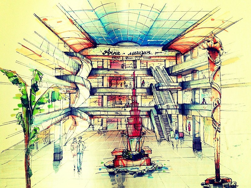 车艳杰  彩铅手绘 