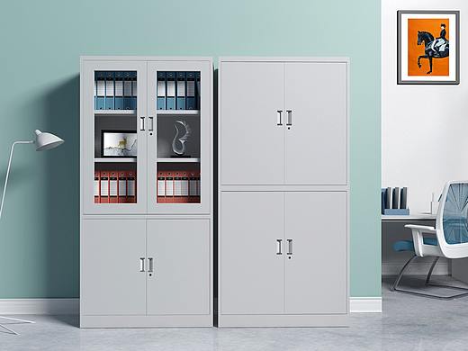 C4D练习 文件柜场景图