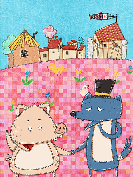 儿童故事插画（图ZNDkzNzM5Mg==） - 商业插画 - 站酷设计师liangliangart原创素材 - 站酷ZCOOL