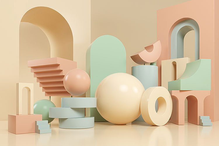 c4d场景模型_谨凡爱设计-站酷zcool