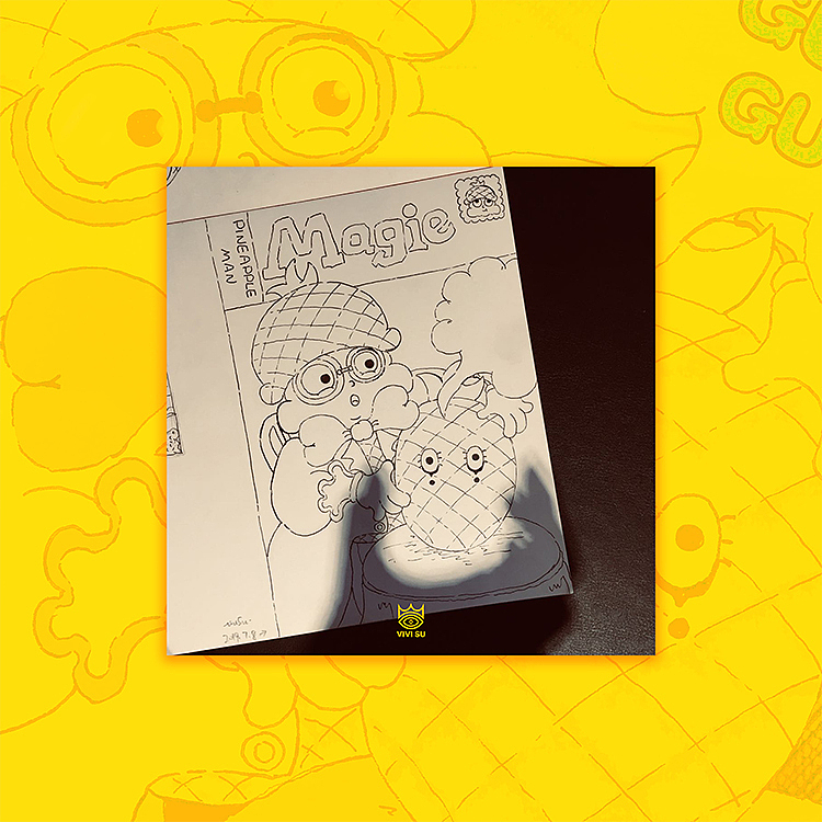 PINEAPPLE MAN 追梦 · 系列｜VIVI SU ART（图ZMTkxNTc2NTQw） - 概念设定 - 站酷设计师VIVISU_ART原创素材 - 站酷ZCOOL