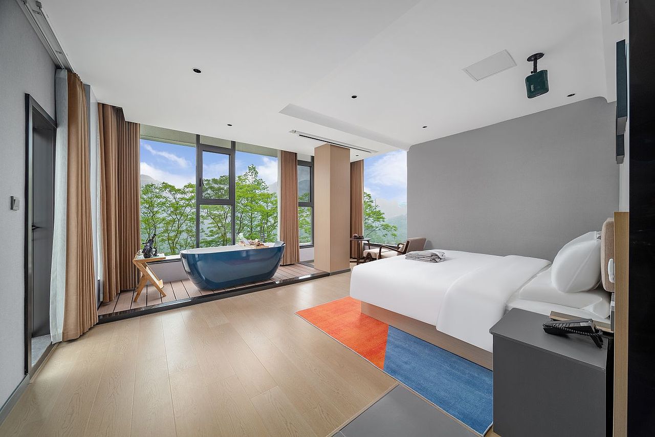 枕山云居（恩施大峡谷店）（图ZMzY5NDgxNzE2） - 酒店餐饮设计 - 站酷设计师空间摄影代军原创素材 - 站酷ZCOOL