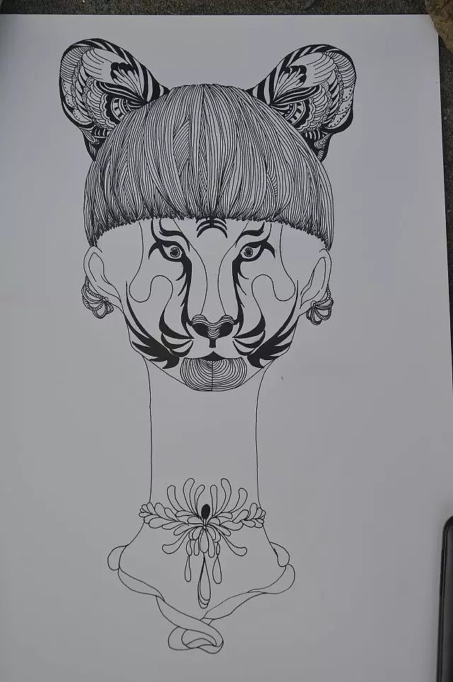 15年的毕业设计（十二生肖）（图ZNTI2NTgwNDA=） - 艺术插画 - 站酷设计师初七的画原创素材 - 站酷ZCOOL