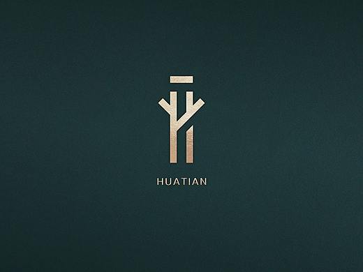 HUATIAN 华恬酒店标志与图形设计