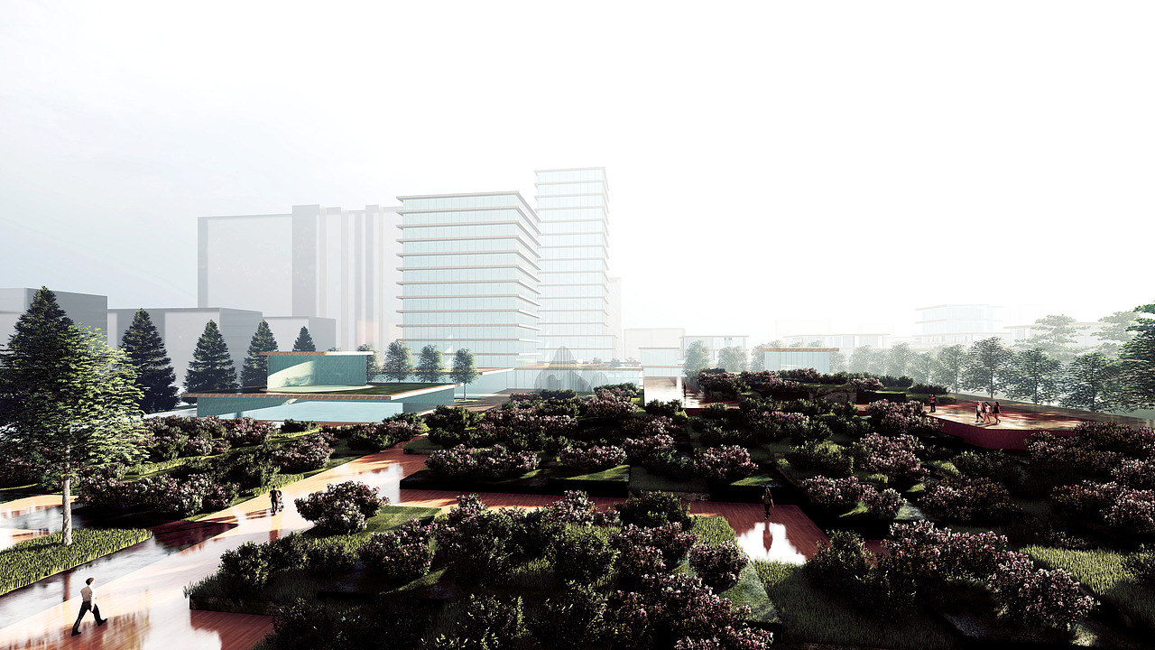 乐茶乐生——长乐公园设计渲染（图ZMjE0MDE2Mzk2） - 建筑/空间 - 站酷设计师太子WTZ原创素材 - 站酷ZCOOL