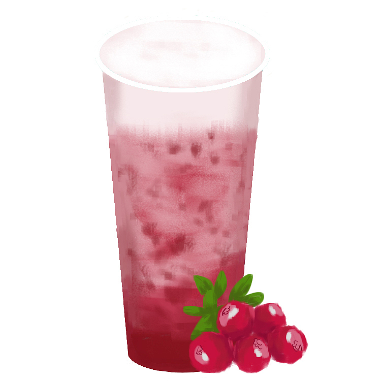 水果饮品手绘图