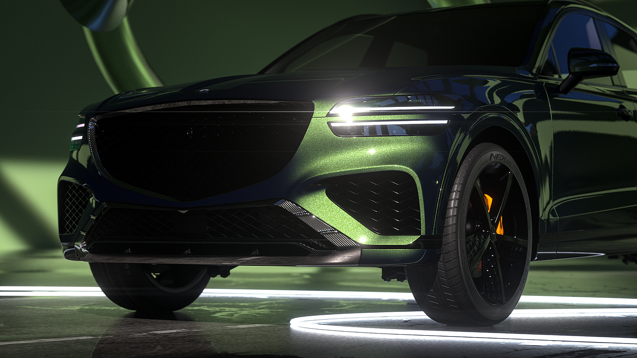 GENESIS GV70 CGI（图ZMjc3ODUzMTA0） - 机械/交通 - 站酷设计师今天作业有点多原创素材 - 站酷ZCOOL