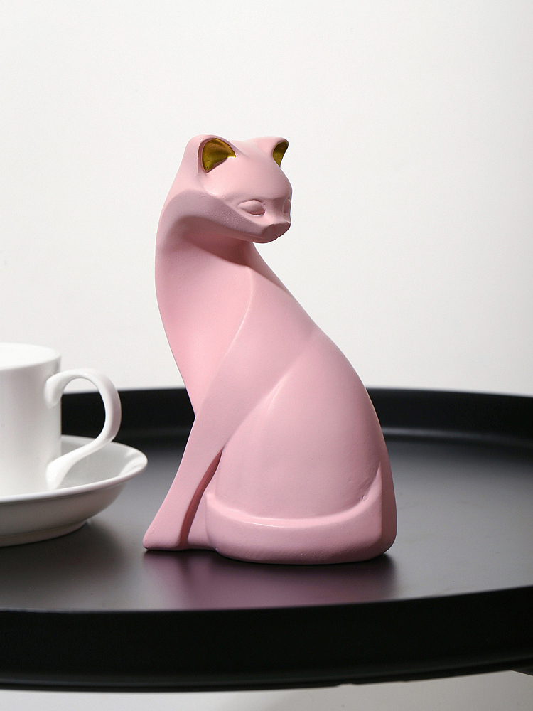 产品拍摄•树脂猫摆件