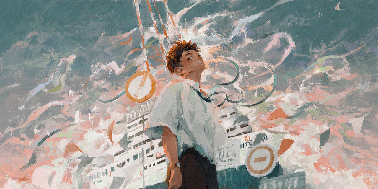 插画合集|湿暖气流